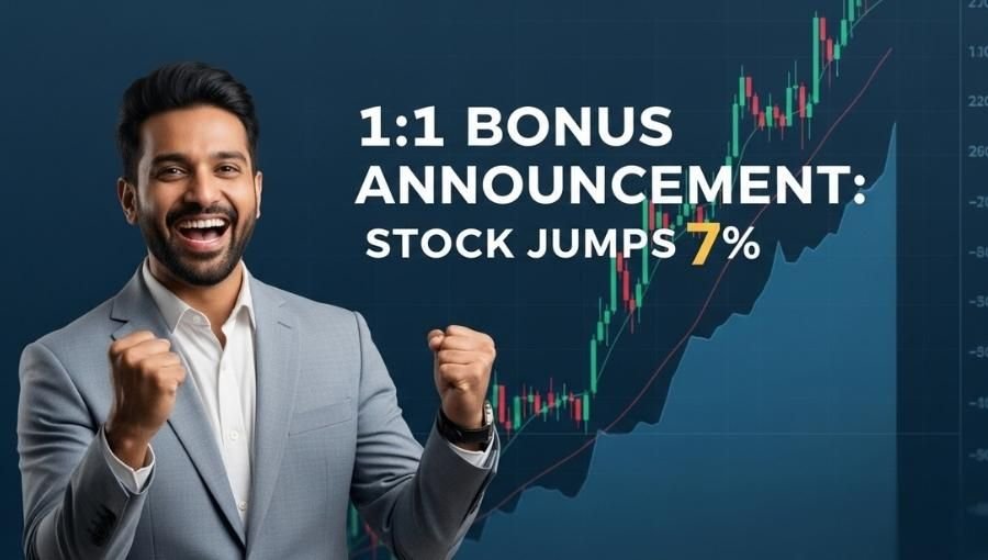 With Bonus Announcement Stock Jump 7 Percente