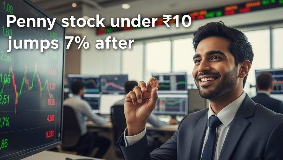 10Rs Penny Stock Jump 7 Percente With Q1 Results