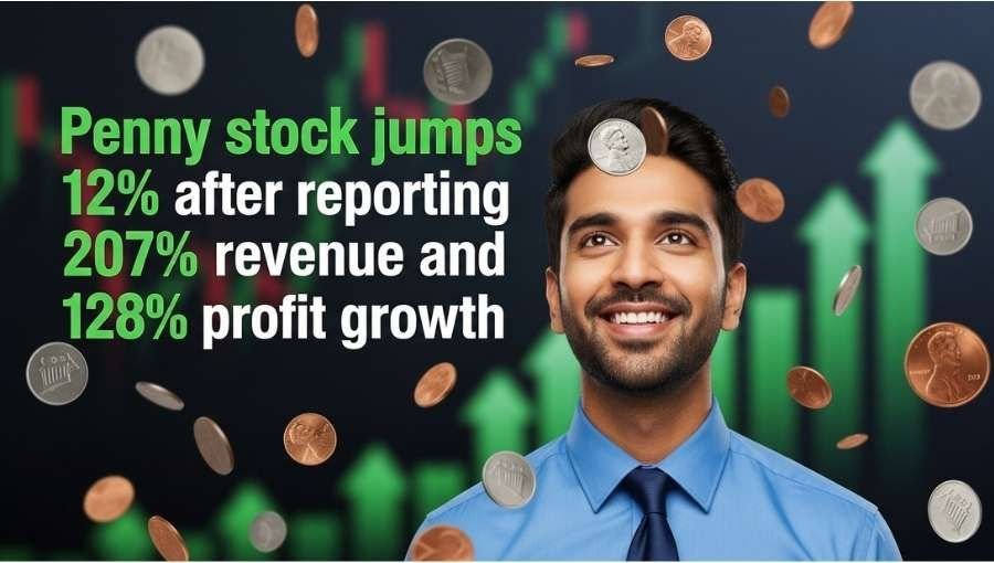 Penny Stock Jump 12 Percente Revenue And Profit Growth